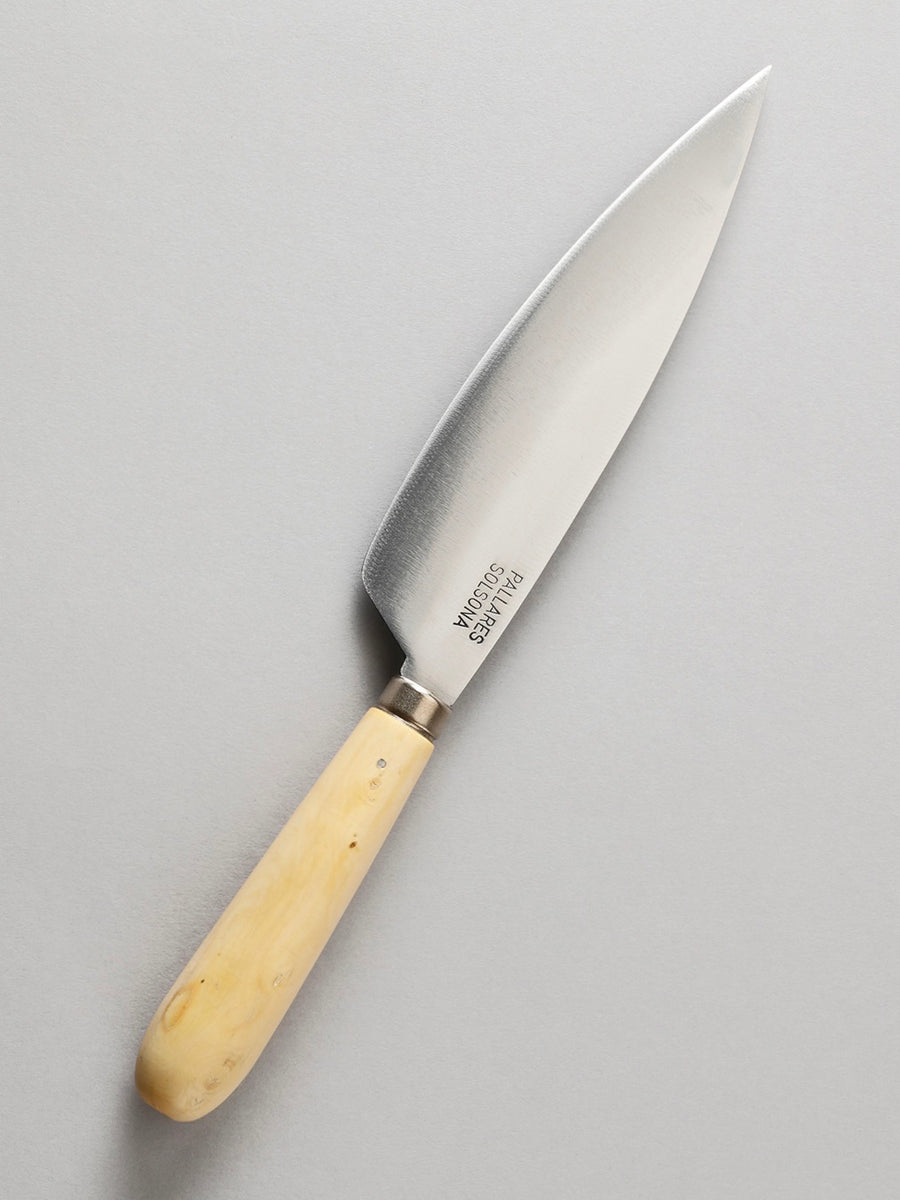 Pallares Solsona Boxwood Carbon Steel Knife 16cm