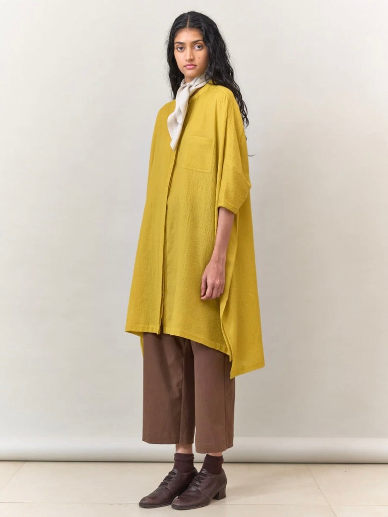 Wool Shirt in Citrine