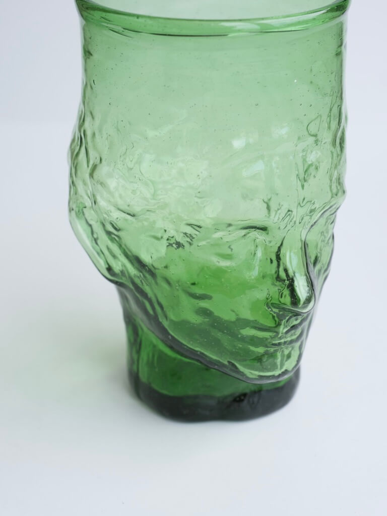 Roma Vase in Green by La Soufflerie