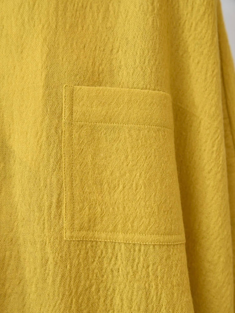 Wool Shirt in Citrine